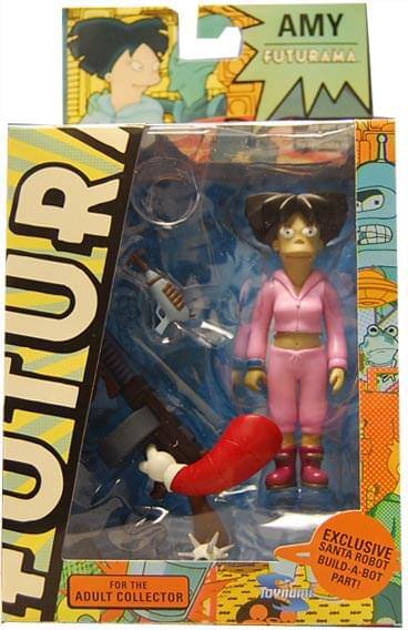 Futurama Amy for the Adult Collector Exclusive Santa Robot Build-a-Bot Part!