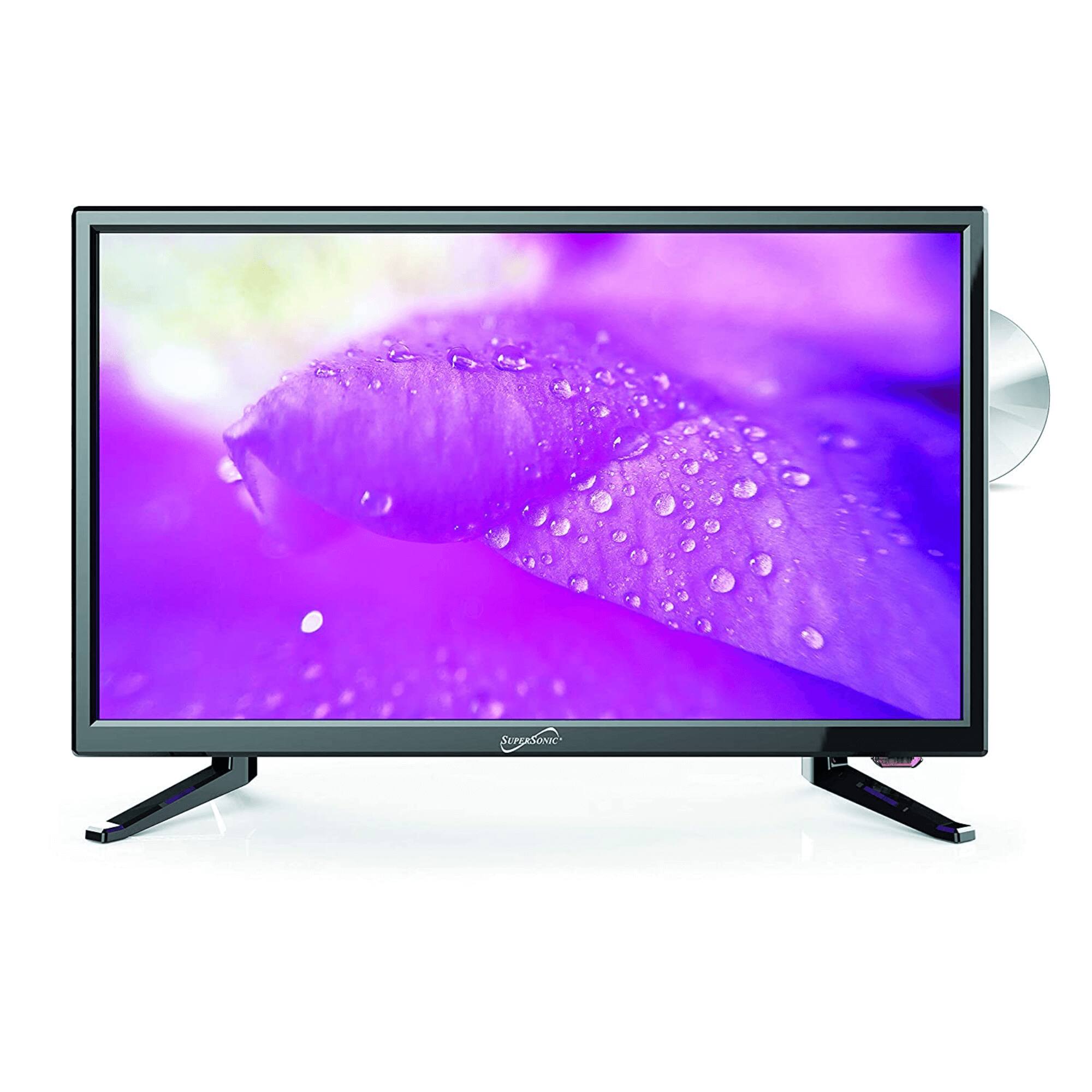 Alt View 1. Supersonic - 22" 12 Volt ACDC LED HDTV with DVD Player, USB, SD Card Reader and HDMI.