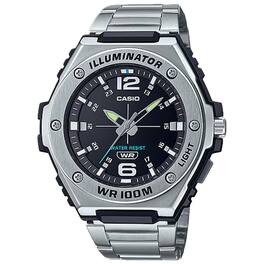 Casio - Men's Heavy-Duty Stainless Steel Sport Watch - MWA-100HD-1AV - Black