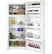 Alt View 11. GE - 17.5 Cu. Ft. Frost-Free Top-Freezer Refrigerator.