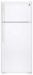 Front. GE - 17.5 Cu. Ft. Frost-Free Top-Freezer Refrigerator.