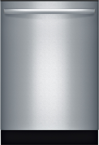 Bosch – 100 Series 24″ Tall Tub Built-In Dishwasher with Stainless-Steel Tub – Stainless steel