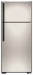GE - 17.5 Cu. Ft. Frost-Free Top-Freezer Refrigerator - Silver - Larger Front