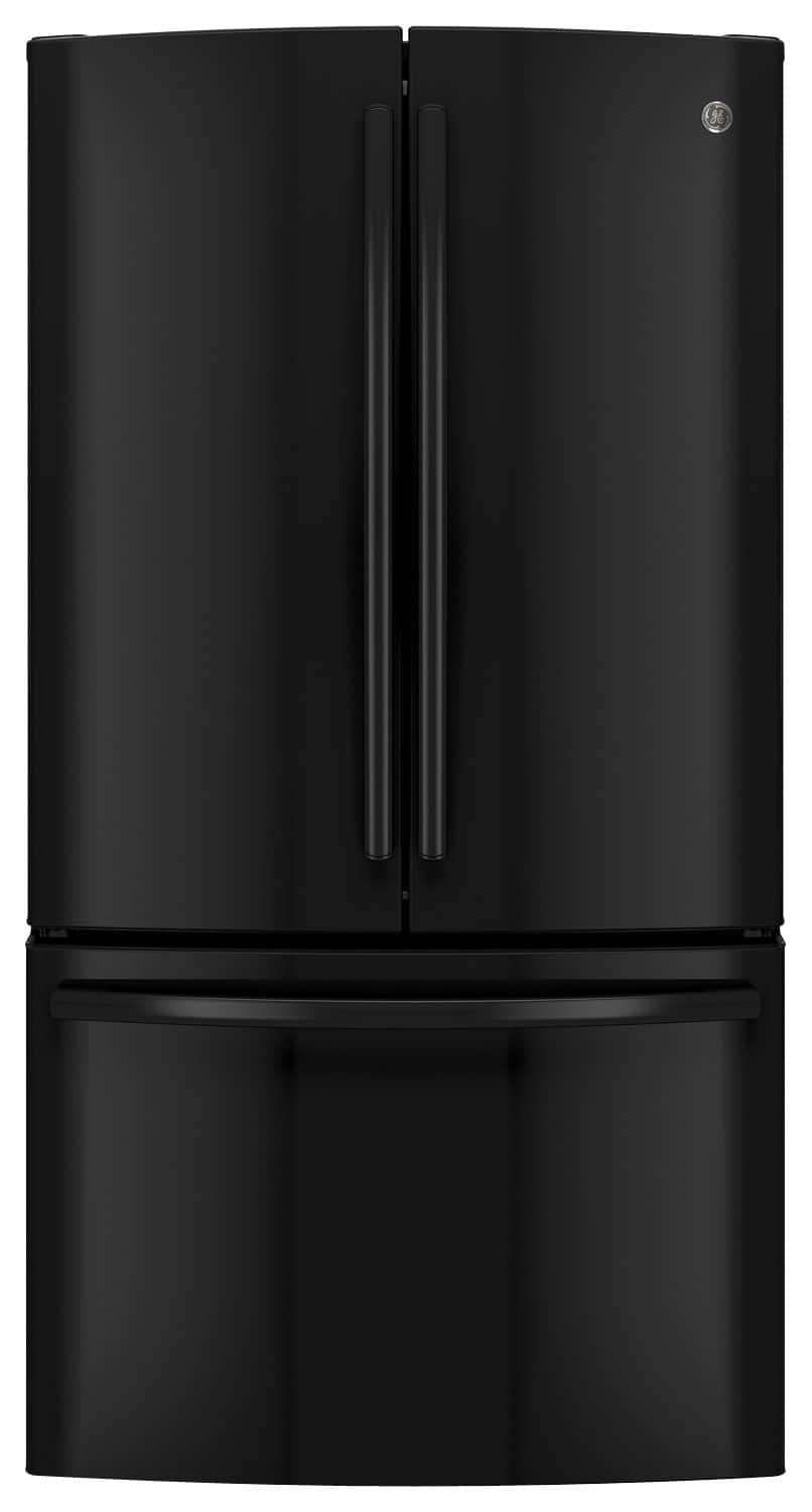 Front. GE - 28.5 Cu. Ft. French-Door Refrigerator.