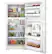 Alt View Zoom 11. GE - 18.2 Cu. Ft. Frost-Free Top-Freezer Refrigerator - White.