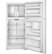 Alt View Zoom 12. GE - 18.2 Cu. Ft. Frost-Free Top-Freezer Refrigerator - White.