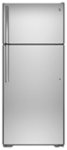 Front. GE - 17.5 Cu. Ft. Frost-Free Top-Freezer Refrigerator.