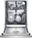 Alt View 1. Bosch - 100 Series 24" Front Control Built-In Hybrid Stainless Steel Tub Dishwasher, 50dBA - Stainless Steel.
