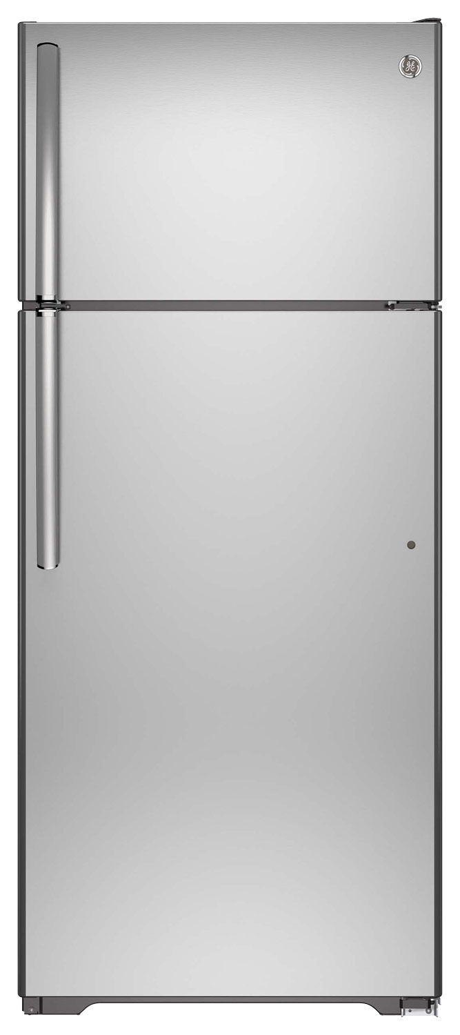 Best Buy: GE 17.5 Cu. Ft. Frost-Free Top-Freezer Refrigerator GTS18GSHSS