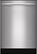 Front Standard. Bosch - Integra 300 Series 24" Tall Tub Built-In Dishwasher - Stainless-Steel.