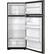 Alt View 12. GE - 17.5 Cu. Ft. Top-Freezer Refrigerator - Silver.
