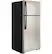 Alt View 13. GE - 17.5 Cu. Ft. Top-Freezer Refrigerator - Silver.
