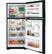 Alt View 11. GE - 18.2 Cu. Ft. Frost-Free Top-Freezer Refrigerator.