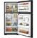 Alt View 14. GE - 18.2 Cu. Ft. Frost-Free Top-Freezer Refrigerator.