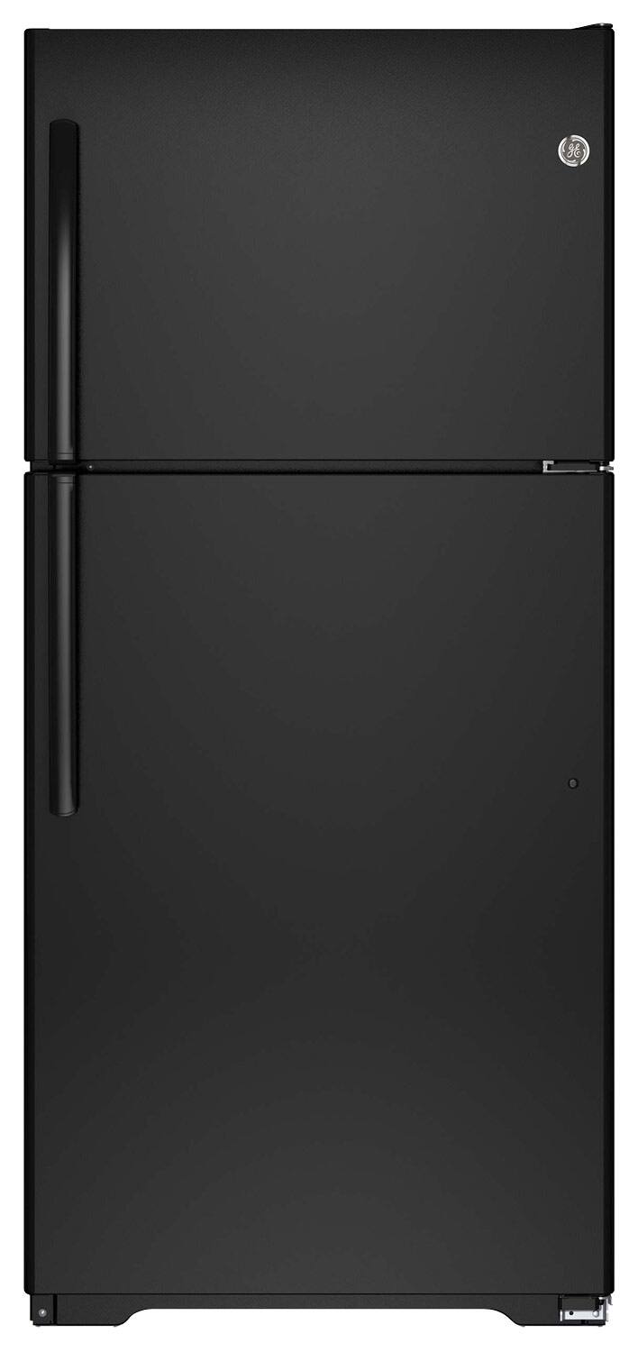 Best Buy: GE 18.2 Cu. Ft. Frost-Free Top-Freezer Refrigerator GTE18ETHBB