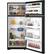 Alt View 11. GE - 17.5 Cu. Ft. Frost-Free Top-Freezer Refrigerator.