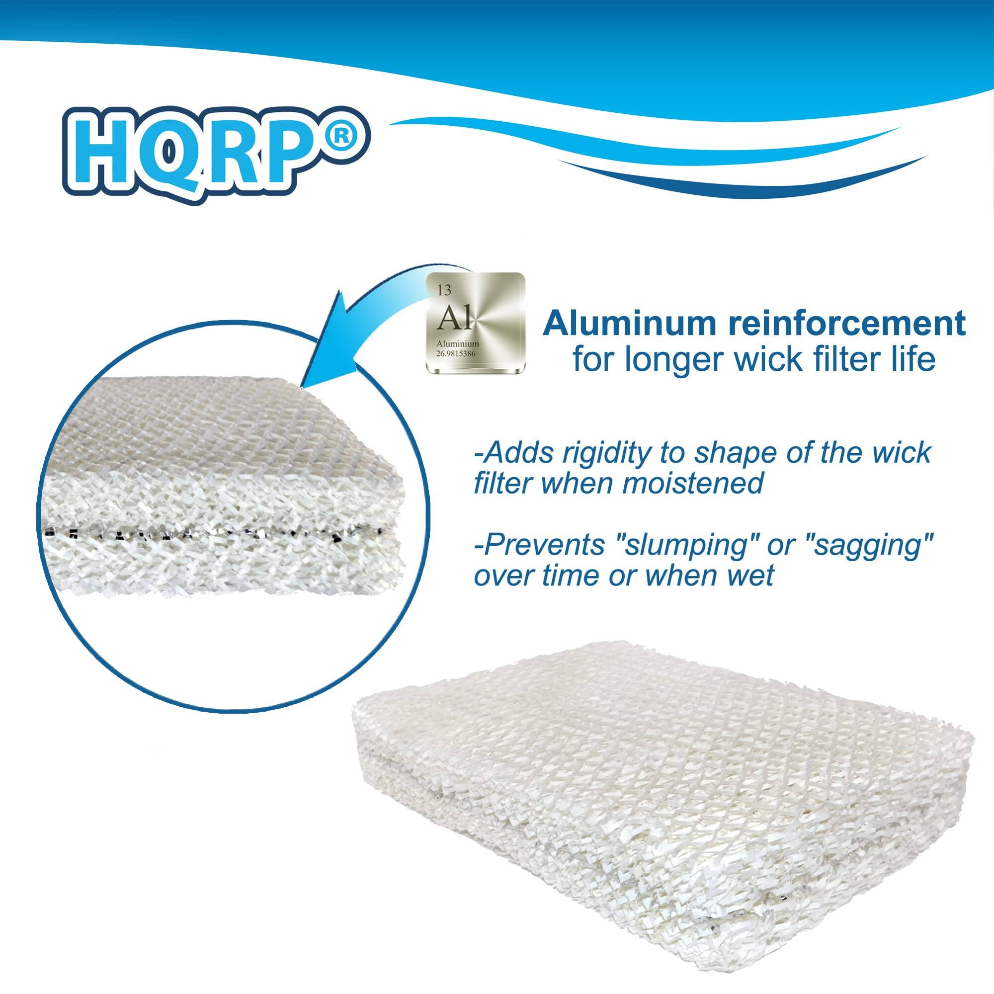 HQRP®

Aluminum reinforcement for longer wick filter life

- Adds rigidity to shape of the wick filter when moistened
- Prevents "slumping" or "sagging" over time or when wet