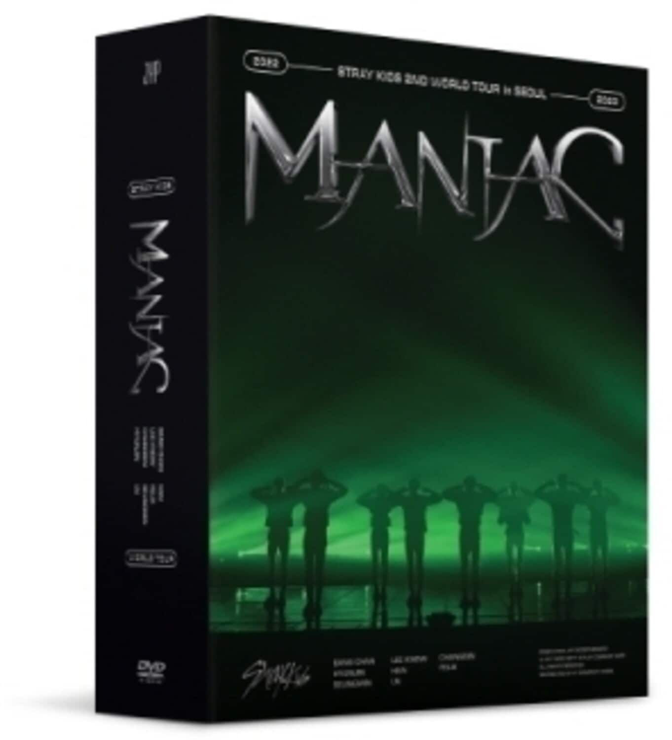 Stray Kids - Maniac - In Seoul (2nd World Tour) - 3 Disc Set incl. 144pg Photobook, Poster + 8pc Photocard Set- DVD
