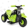 Costway - 6V Kids Bubble Car Electric Ride on Motorcycle with Music Button & LED Headlight - Green