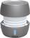 Front. iHome - iBT73 Bluetooth Mini Speaker - Silver.