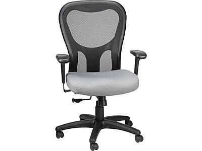 Alt View 2. Tempur-Pedic - TP9000 Mesh Task Chair (TP9000-GREY) - Gray.