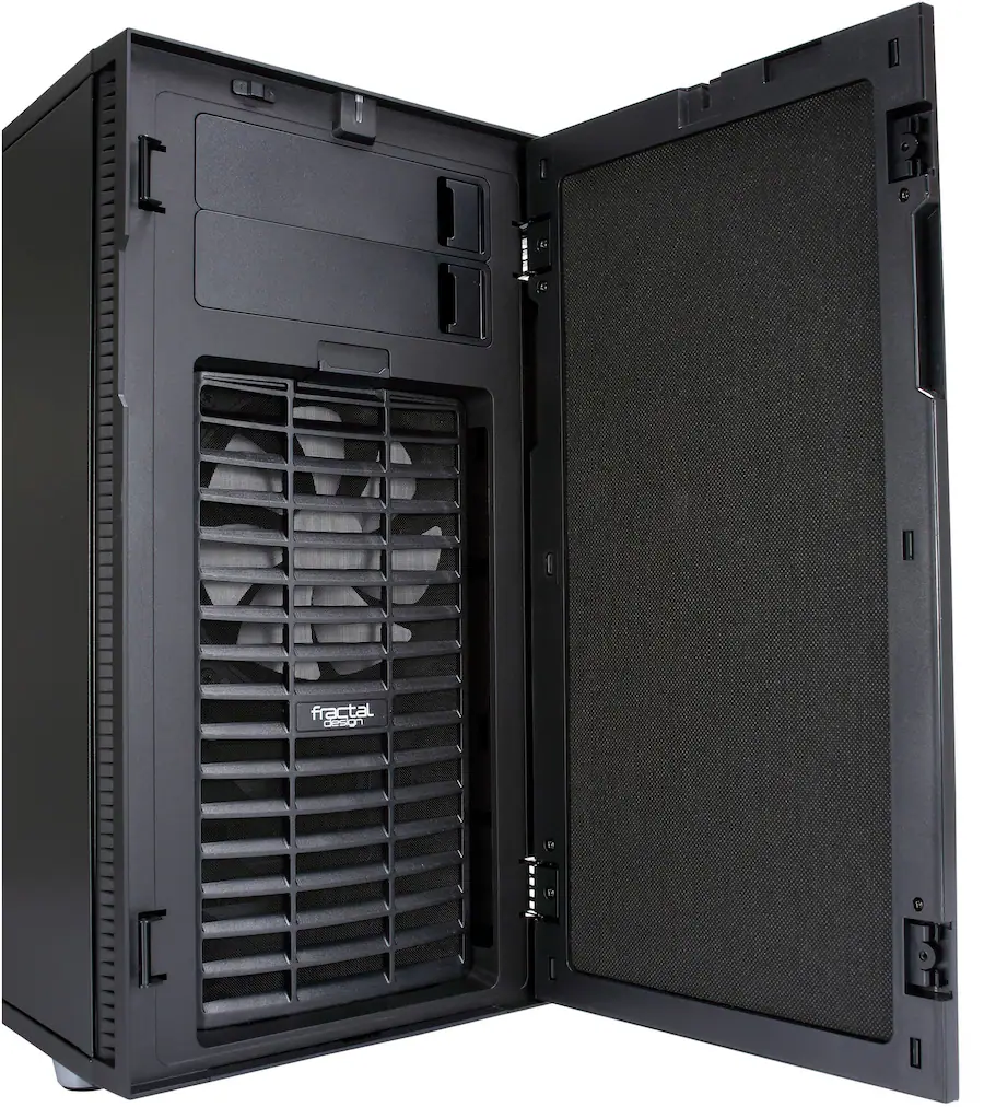 Fractal Design Define R5 Black Silent ATX Mid Tower PC Case Black FD-CA ...