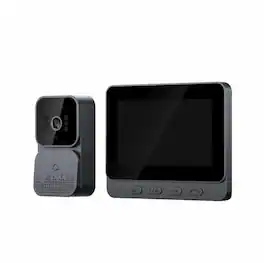 Cluzine - Wireless Video Intercom Doorbell HD Lens, Infrared Night Vision, No WiFi Needed
