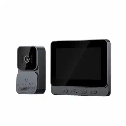 Front. Cluzine - Wireless Video Intercom Doorbell HD Lens, Infrared Night Vision, No WiFi Needed.