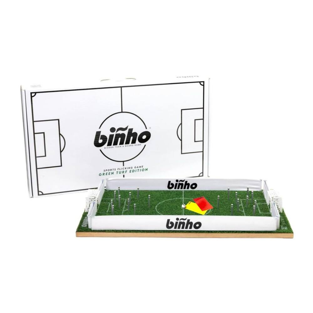 Turf Table Game Binho Board - Classic 2 Player Game with Turf Green Grass Material for ...