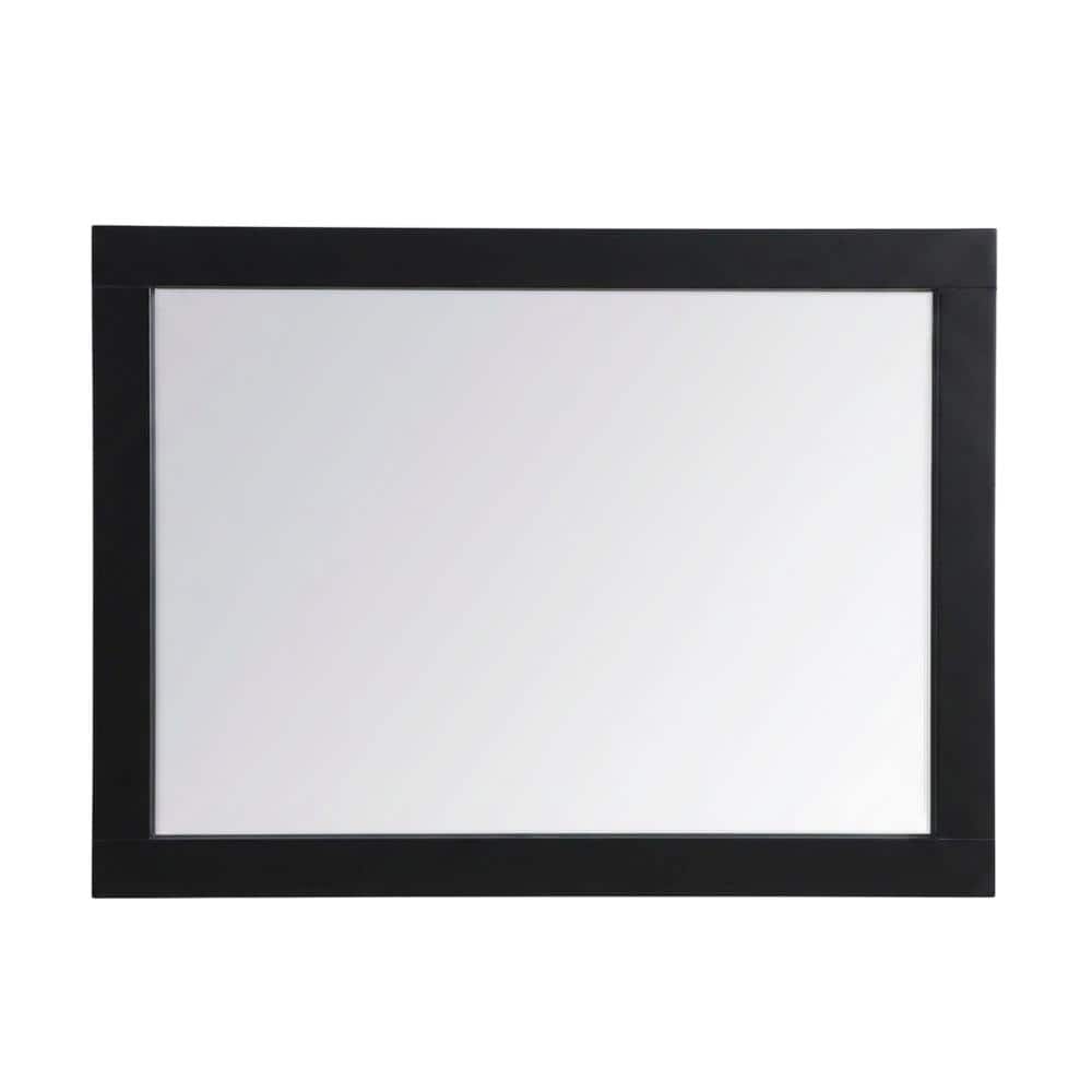 Elegant Decor - Cole vanity mirror 22 x 32 inch in - Black price history on PriceWatchPro