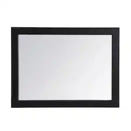 Elegant Decor - Cole vanity mirror 22 x 32 inch in - Black