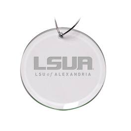 Jardine - LSUA Generals Primary Logo 3'' Round Glass Ornament - Multicolor