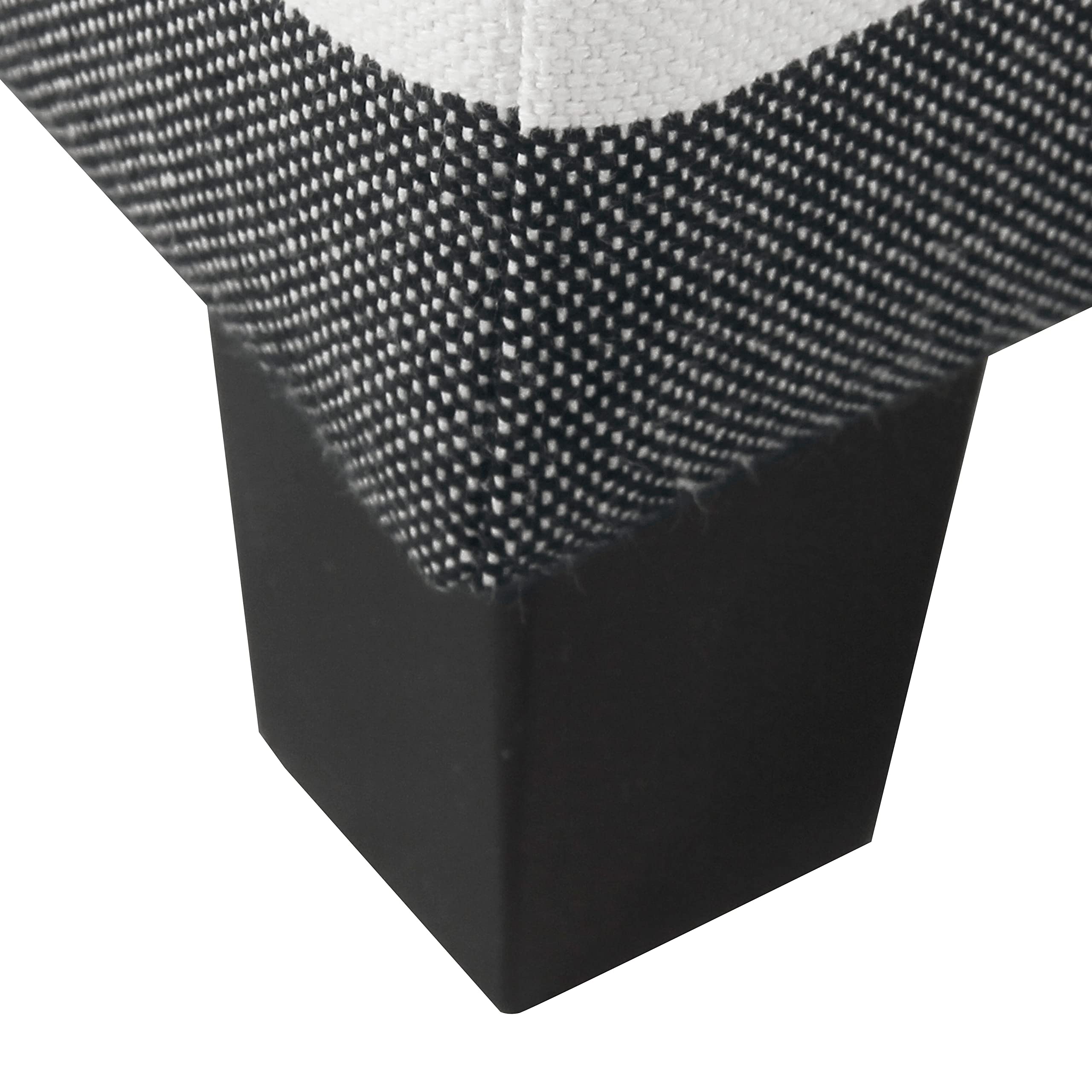 Alt View 3. Fabibe - Home Decor | K7342-F2262| Classic Square Storage Ottoman with Lift Off Lid | Ottoman with Storage for Living Room &... - Green.