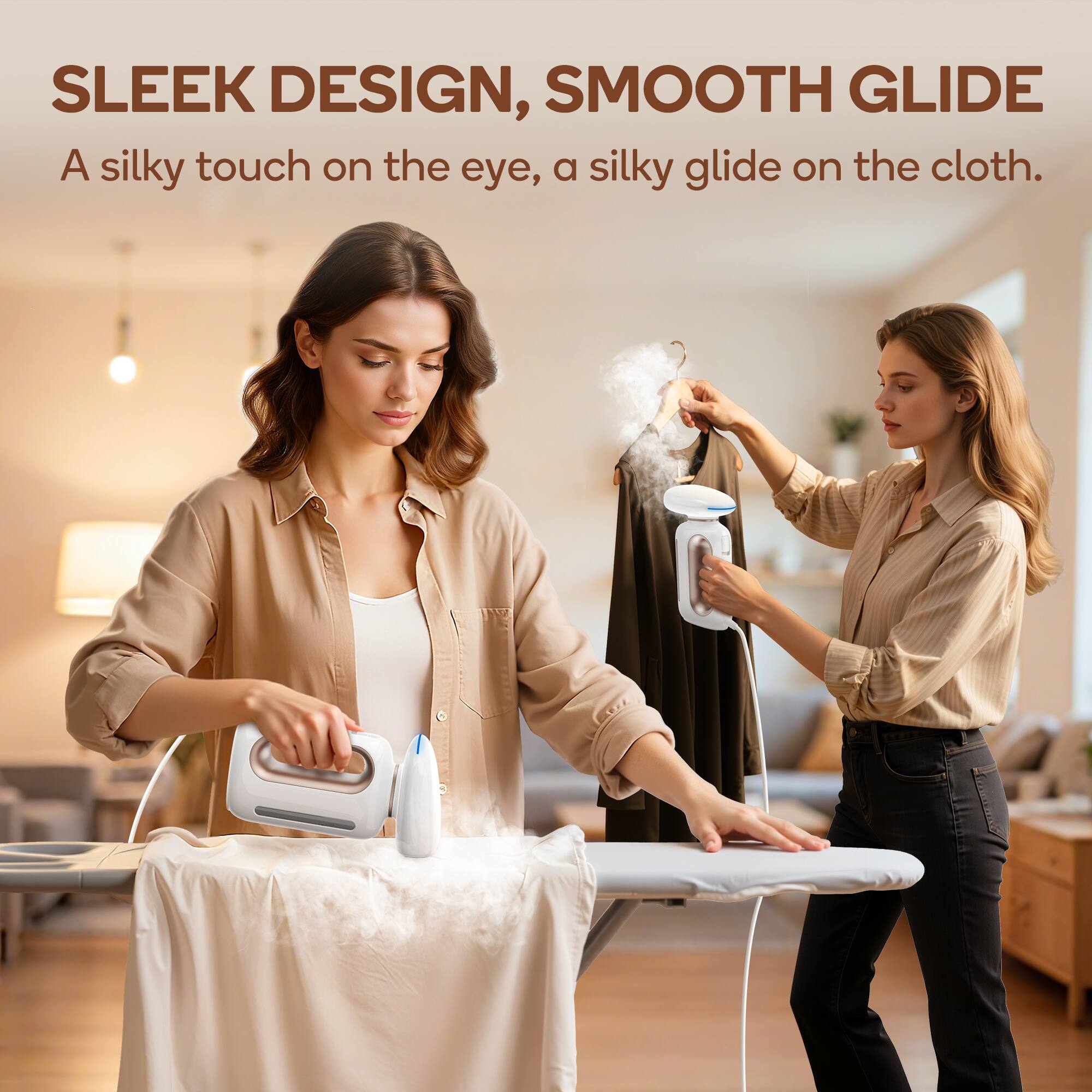 SLEEK DESIGN, SMOOTH GLIDE  
A silky touch on the eye, a silky glide on the cloth.