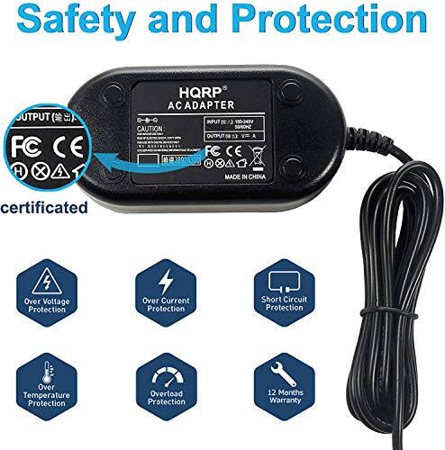 Safety and Protection

**OUTPUT**  
FC CE H X  
5 HQRP AC ADAPTER  
- O INPUT 2J 100-249V CAUTION 50%OHZ  
OUTPUT 1 V= A  
CE H X  
MADE IN CHINA  
certificated  

Over Voltage Protection  
Over Current Protection  
Short Circuit Protection  
Over Temperature Protection  
Overload Protection  
12 Months Warranty