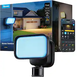 Govee - Outdoor Wall Floodlight - Black