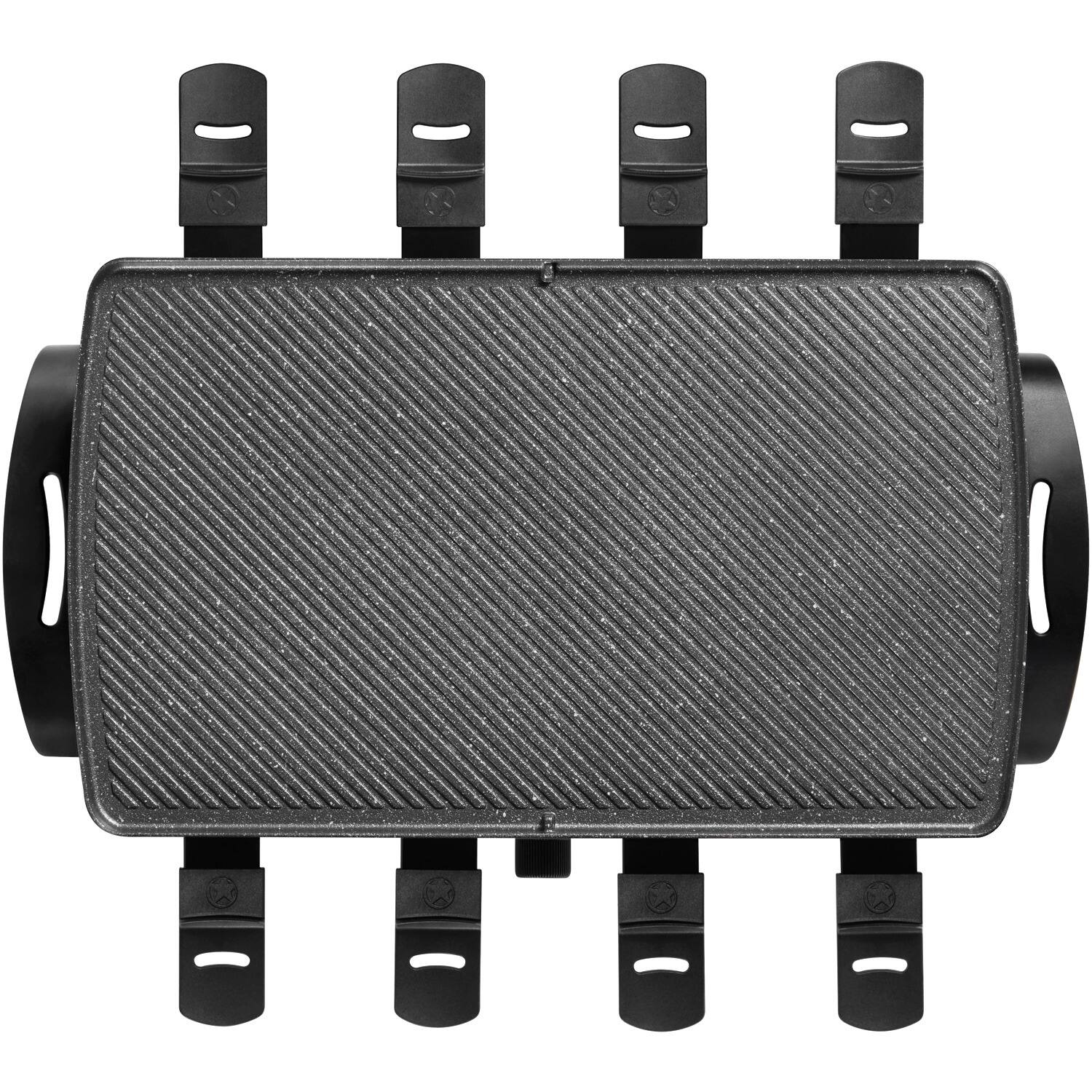 Alt View 2. THE ROCK by Starfrit - The Rock By Starfrit 024403-002-0000 Raclette/party Grill Set, Black - black.