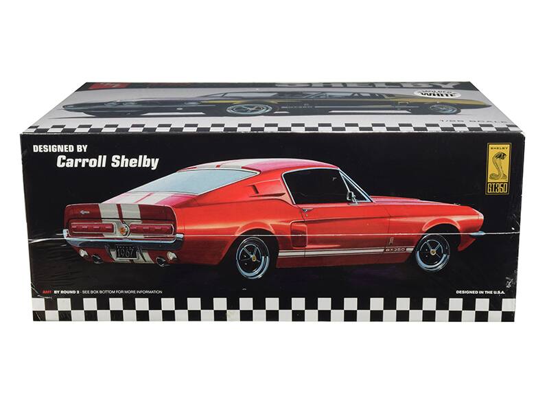 DESIGNED BY  
Carroll Shelby  

GT350  
1967  

ASSEMBLY BY ROUND 2 - SEE BOX BOTTOM FOR MORE INFORMATION  

DESIGNED IN THE U.S.A.