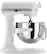 Front. KitchenAid - KitchenAid® Professional 600™ Series 6 Quart Bowl-Lift Stand Mixer - KP26M1X - White.