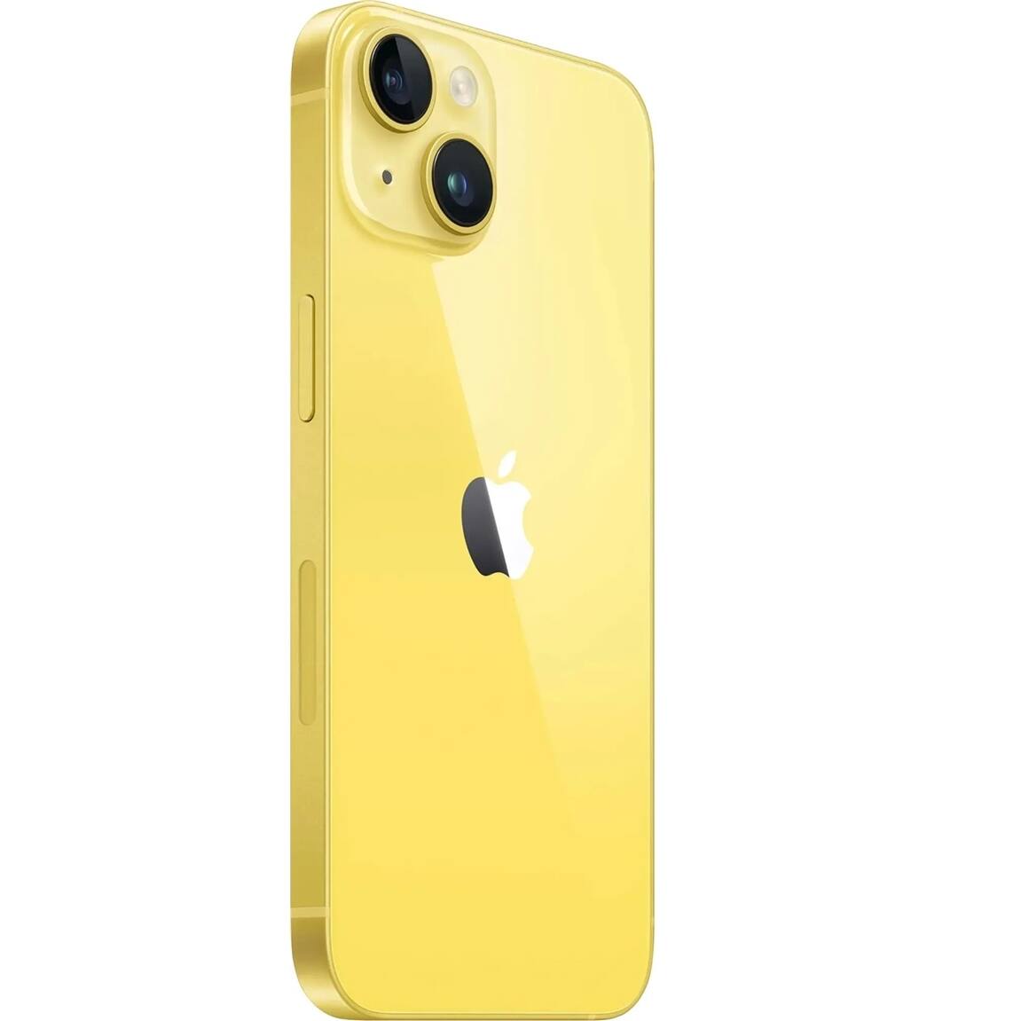 Angle. Apple - iPhone 14 128GB 6.1" 5G Fully Unlocked - Yellow.