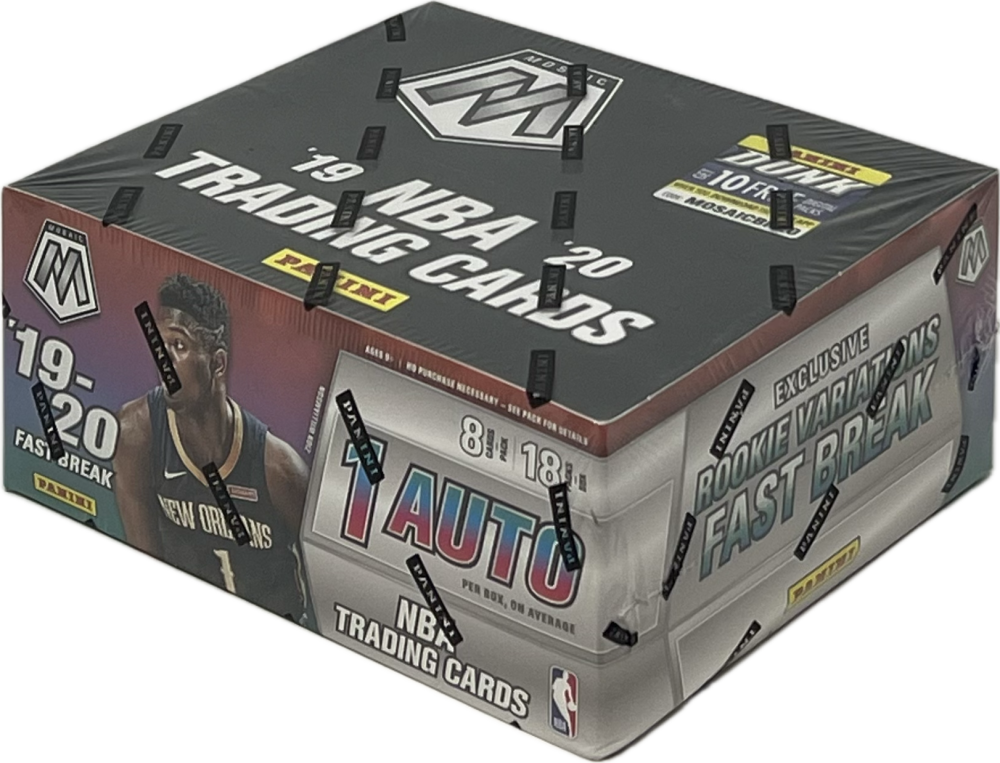 2019-20 Panini Mosaic Basketball Fast Break Box