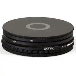 Urth - 40.5mm Explore Filter Kit with UV, CPL and Variable ND2-400 Lens Filters