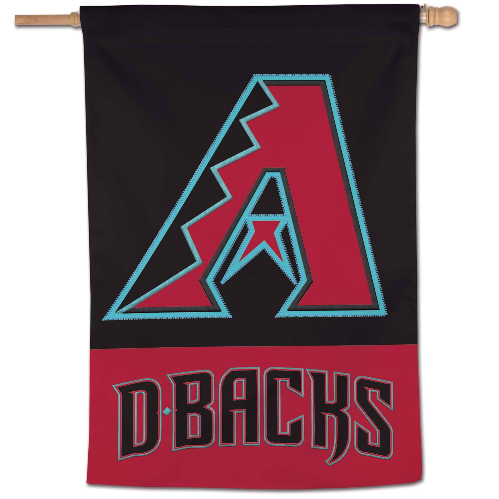 WinCraft - Arizona Diamondbacks 28" x 40" Applique Vertical Banner - Multicolor