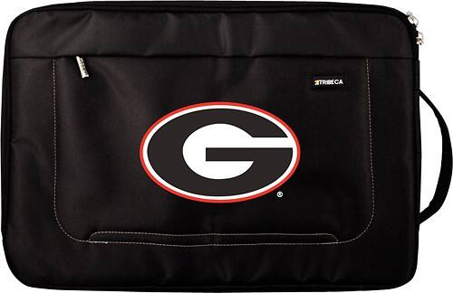 Front Standard. Tribeca - Georgia Laptop Sleeve - Black.