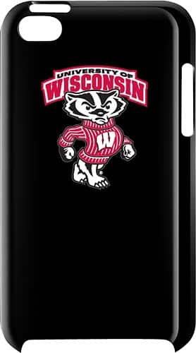 Front Standard. Tribeca - Wisconsin Badgers Case for 4th-Generation Apple® iPod® touch - Black.