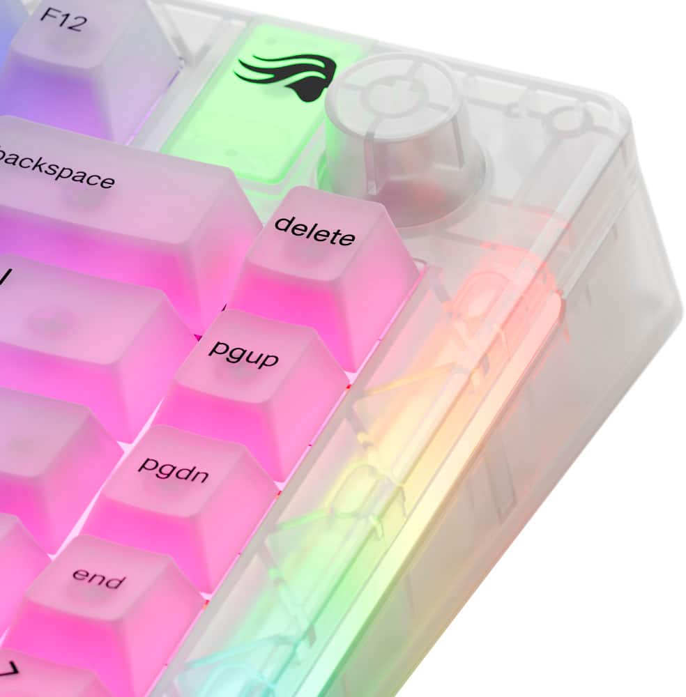 The text on the image reads: "F12 backspace / delete pgup pgdn end".