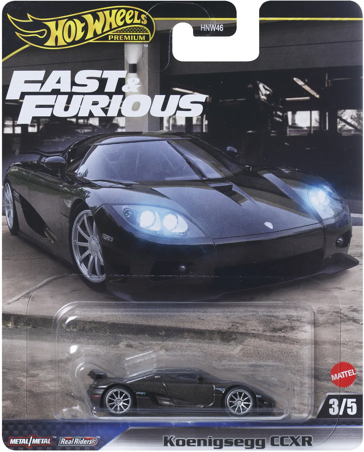 Mattel - Hot Wheels Premium: Fast & Furious 2010 Koenigsegg CCXR - Collectibles - Multicolor