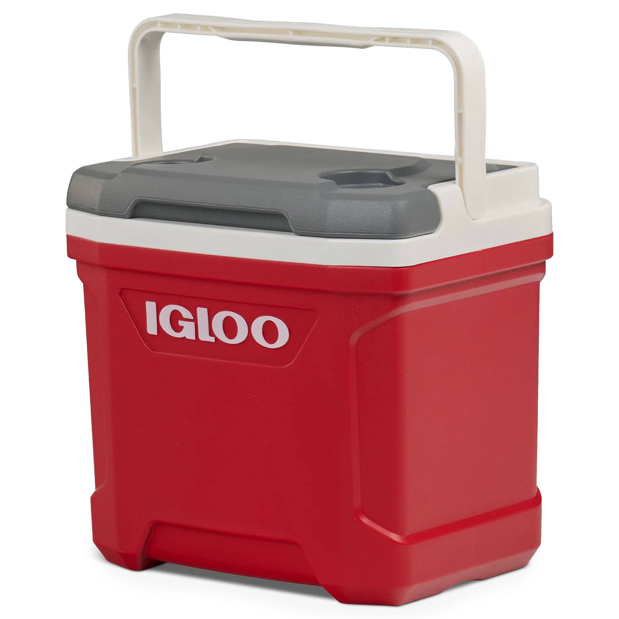 Alt View 1. Igloo - Igloo Latitude 16 QT Hard Cooler - Red/Meteorite - Red/Meteorite.