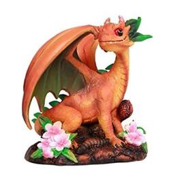 Pacific Trading - Peach Garden Dragon by Stanley Morrison Home Decor Figurine 4.75 inch