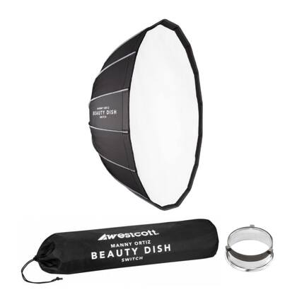 RIN D BEAUTY DISH ST
westcott
MANNY ORTIZ BEAUTY DISH SWITCH